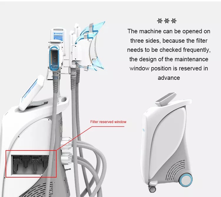 360 Coolplas riebalų šaldymo aparatas kūno lieknėjimo svorio metimo aparatas